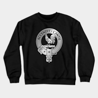 Clan Cockburn Crest & Tartan Crewneck Sweatshirt